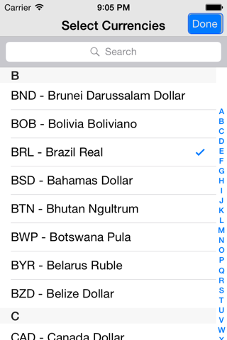 Currency Converter Info Plus - náhled