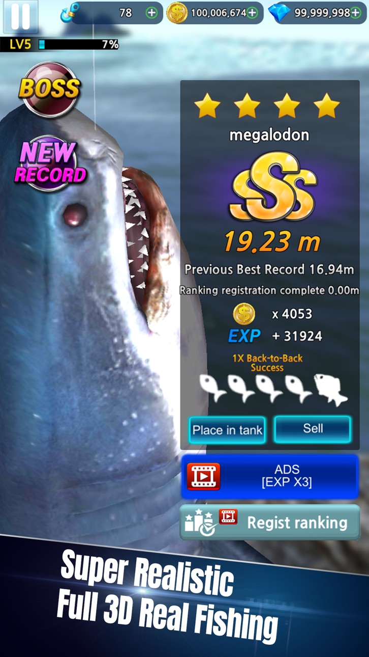 Monster Fishing 2019 - Free Hack screenshot 1 - iOS game interface