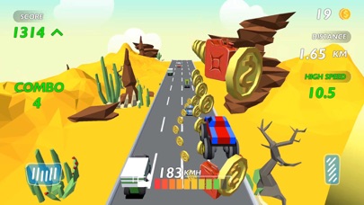 Block Racing Car: Speed Drive screenshot 2