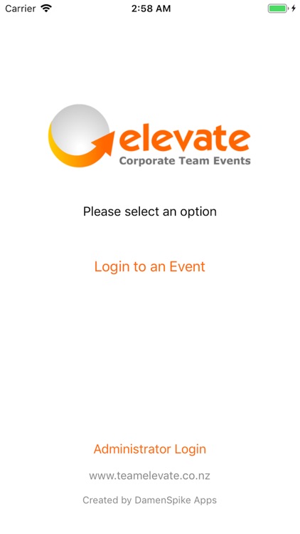 Elevate Event App