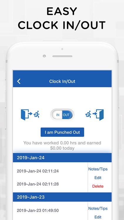 iTimePunch Plus Time Sheet App
