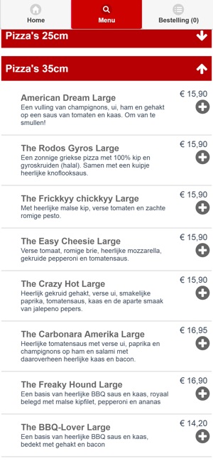 Pizza Pasta Nr. Uno Veenendaal(圖3)-速報App