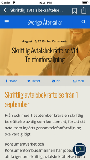 Sverige Aterkallar(圖3)-速報App