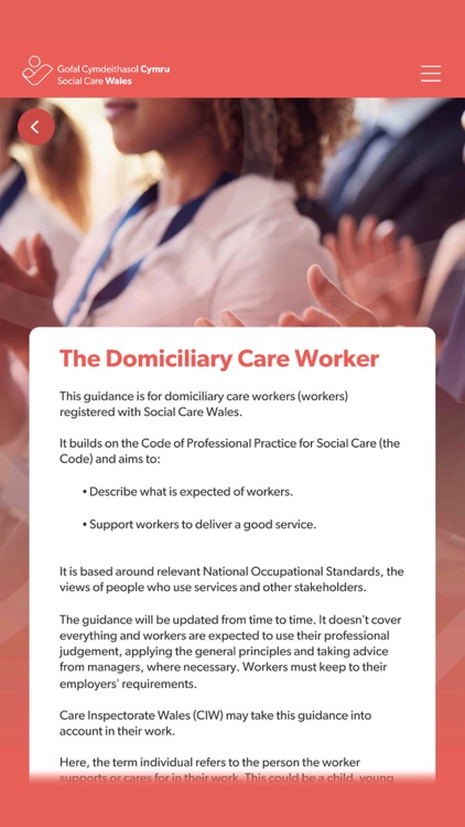 The Domiciliary Care Worker