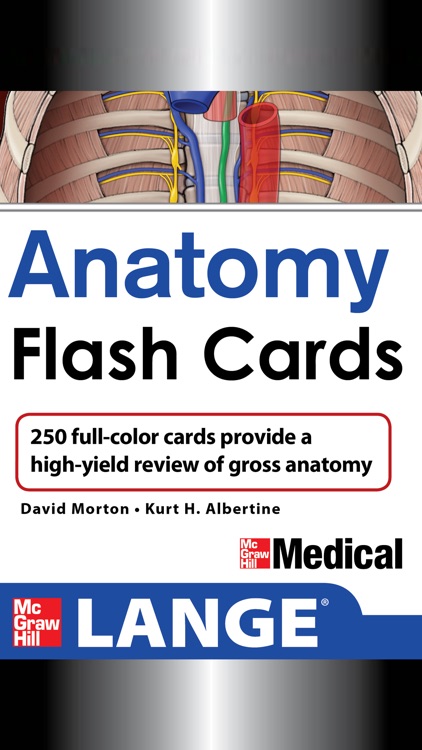 Lange Anatomy Flash Cards