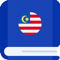 App Icon for Malay Origin Dictionary App in Slovakia IOS App Store