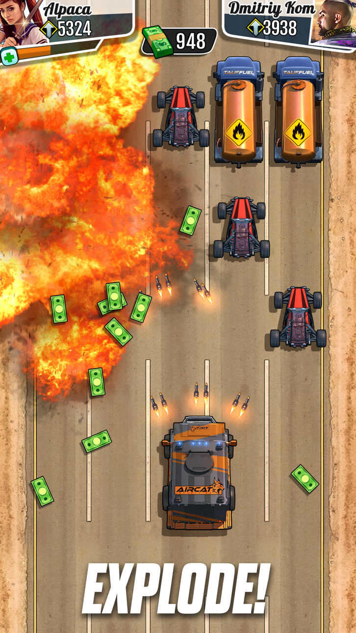 Fastlane: Fun Car Racing Game Hack screenshot 4 - iOS game interface