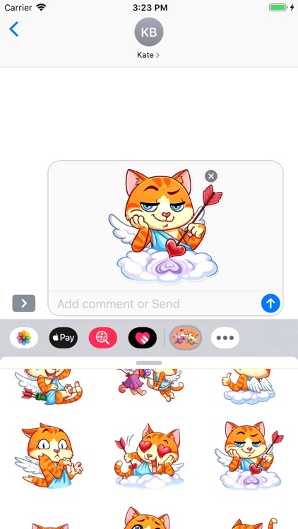 Love Cat Stickers Pack screenshot-5