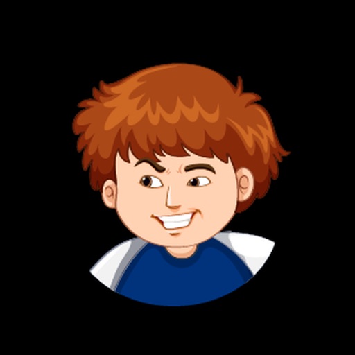 Boy Red Hair Sticker