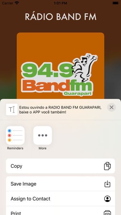RÁDIO BAND FM screenshot 3