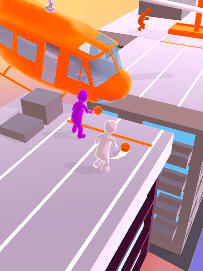 Basketball Stunts Race 3D