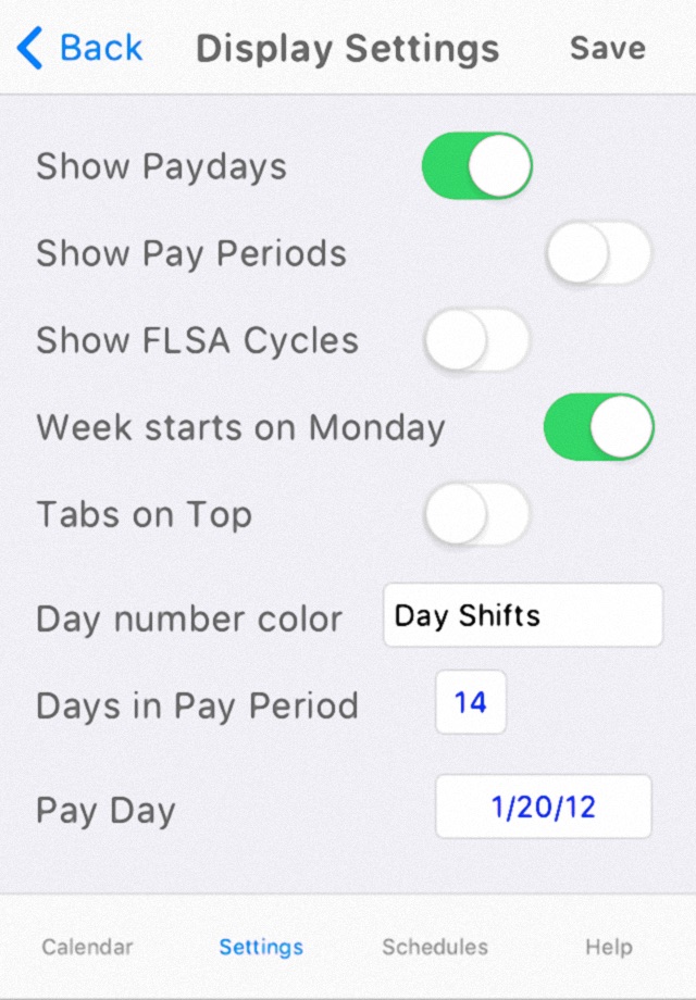 ShiftCal® for Split Shifts screenshot 4