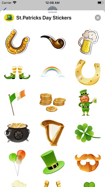 St. Patrick's Sticker Pack screenshot-2