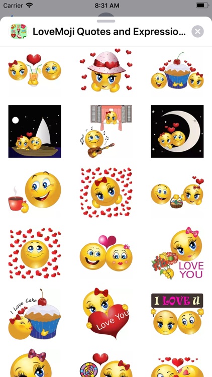 LoveMoji- Love Quotes & Wishes screenshot-7