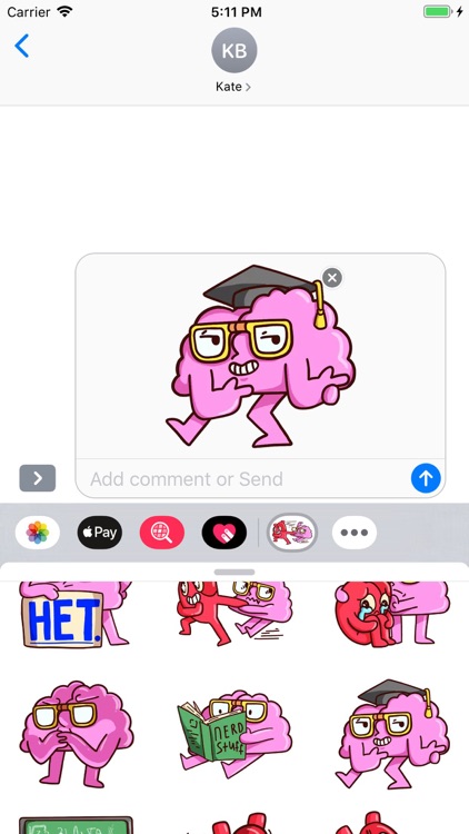 Brain Stickers Pack screenshot-9