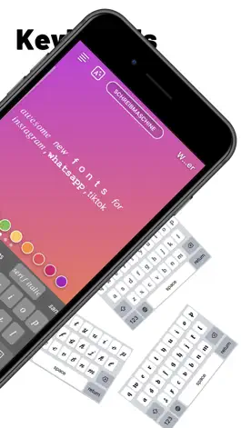 Game screenshot Fonts & Emoji keyboard apk