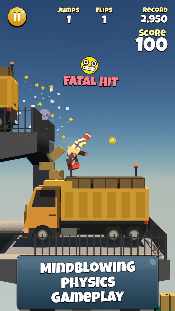 Backflipper Hack screenshot 1 - iOS game interface