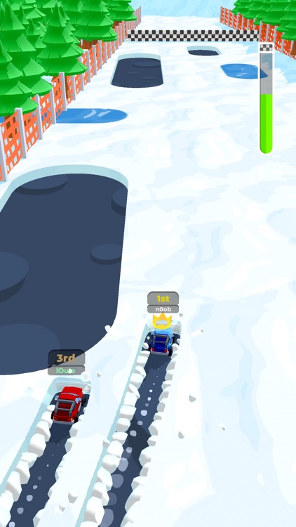 Snow Race 3D!