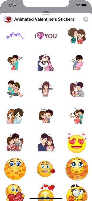 Animated Valentine's Stickers(圖2)-速報App