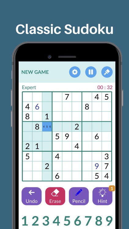 Sudoku: Original screenshot-4
