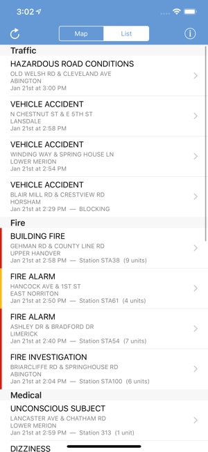 Montgomery County Incidents(圖2)-速報App