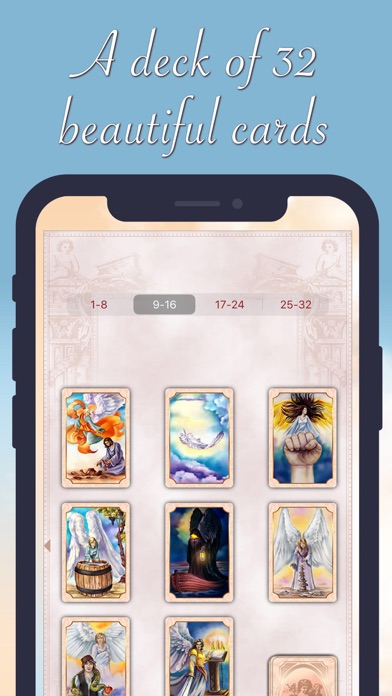 How to cancel & delete Angel Tarot Card Reading from iphone & ipad 4