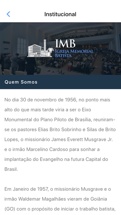 Igreja Memorial Batista screenshot 3