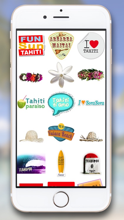 Tahiti Stickers