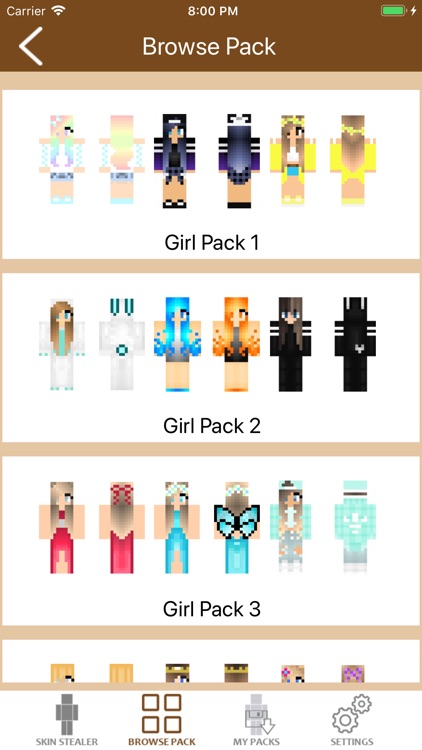 Skin Packs for Minecraft PE screenshot-3