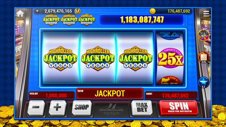 HighRoller Vegas: Casino Slots screenshot-7