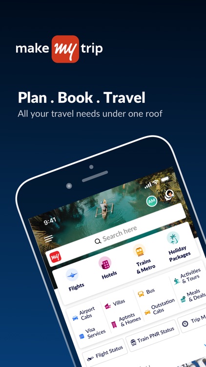 MakeMyTrip - Flights, Hotels screenshot-0