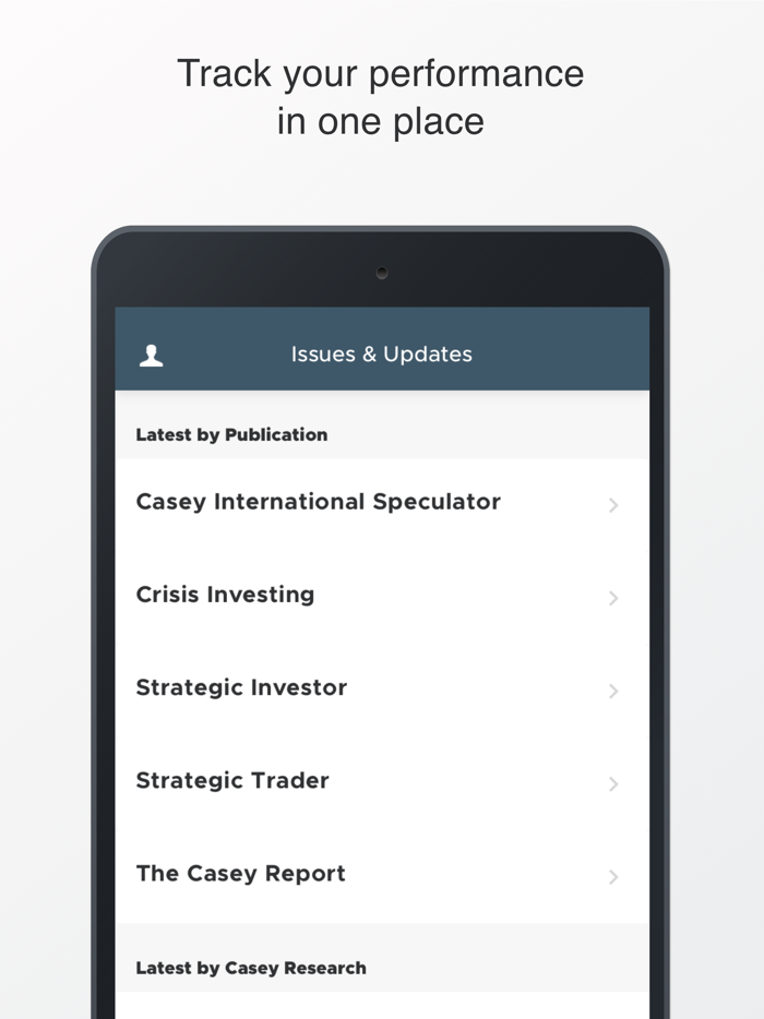 Casey Research App