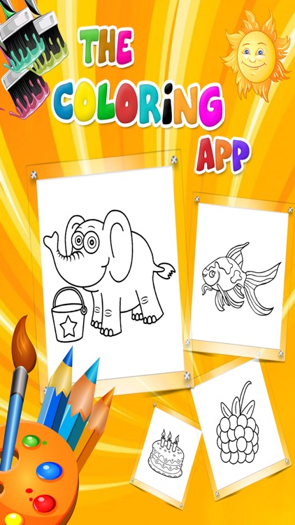 Coloring Book Learn Colors