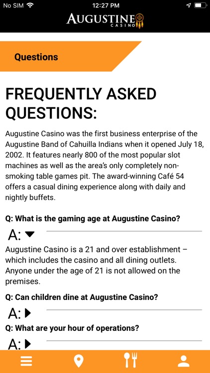 Augustine Casino App