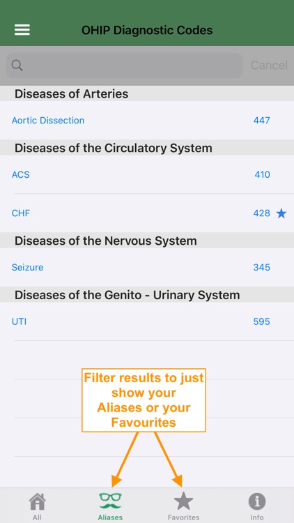 OHIP Diagnostic Codes screenshot-6