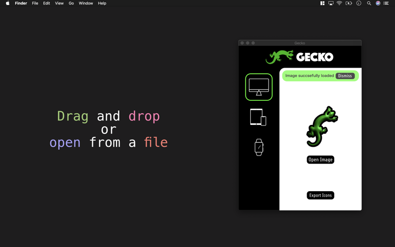 Gecko screenshot 2