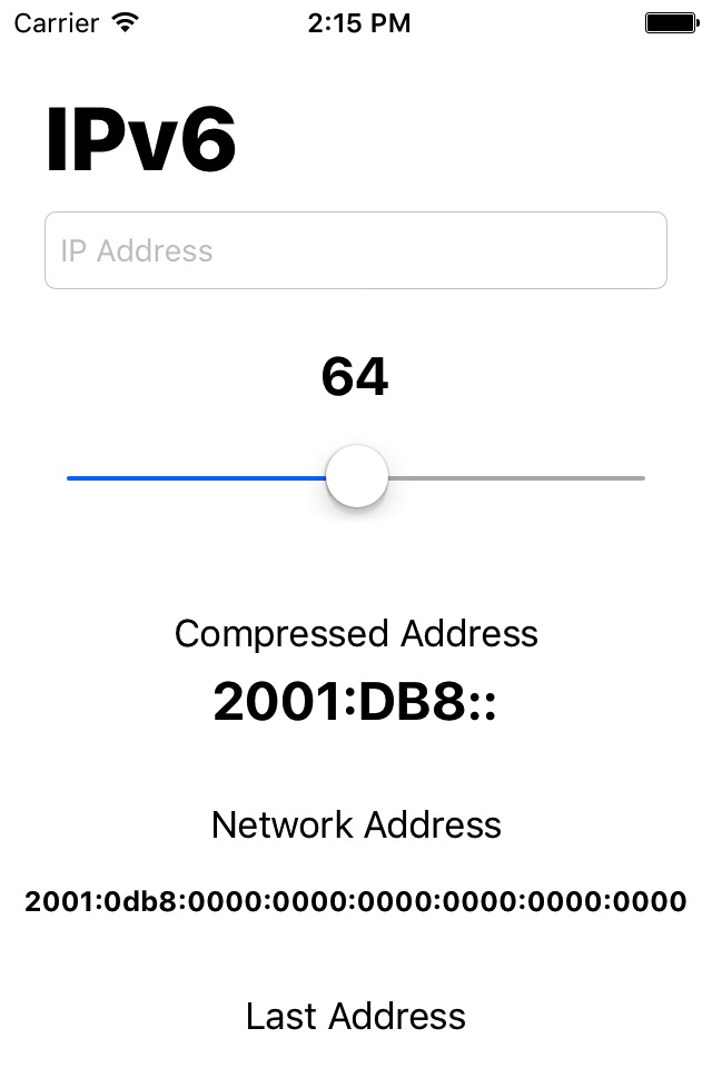 IP Subnet Calc screenshot 2