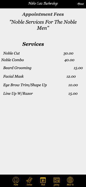 Noble Cuts Barbershop(圖2)-速報App