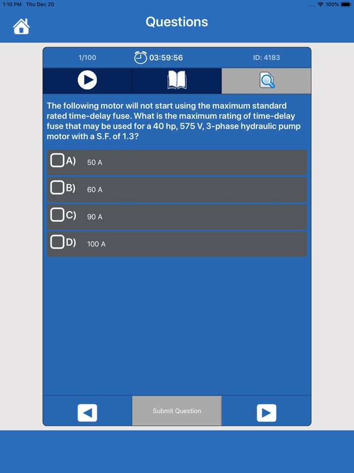 Electrical Practice Exam CAN