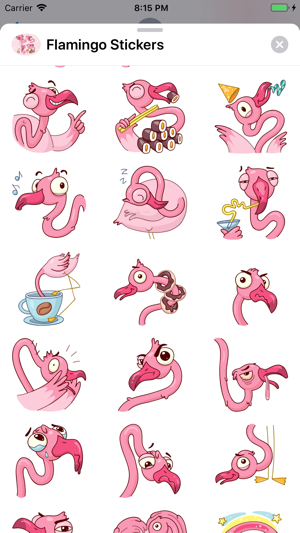 Flamingo Stickers(圖7)-速報App