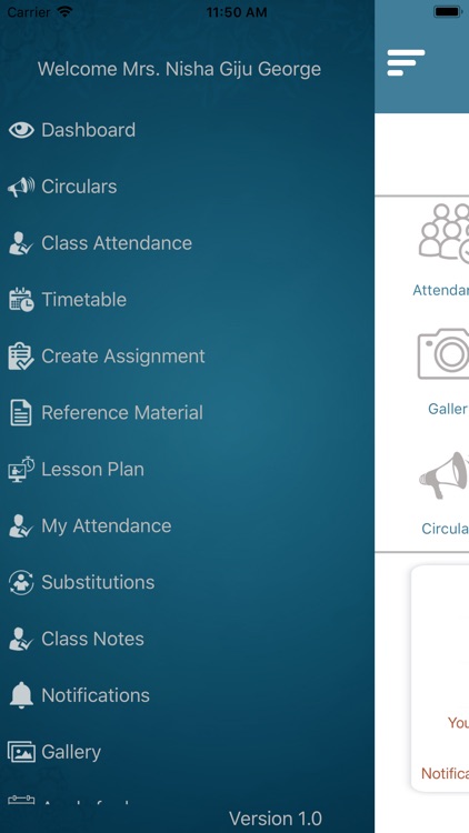 The Campus 360 Teacher app