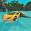 Car Water Surfing Float Race