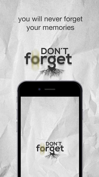 Don't Forget - Reminders