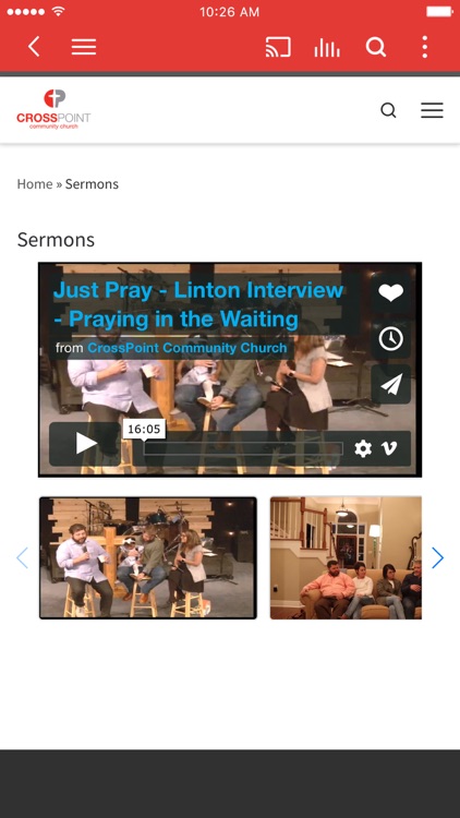 CrossPoint Hattiesburg App