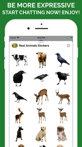 Game screenshot Real Animals Emoji Stickers hack