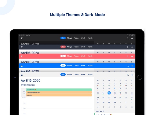 tiny calendar apple watch