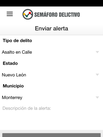 Semáforo Delictivo screenshot 2