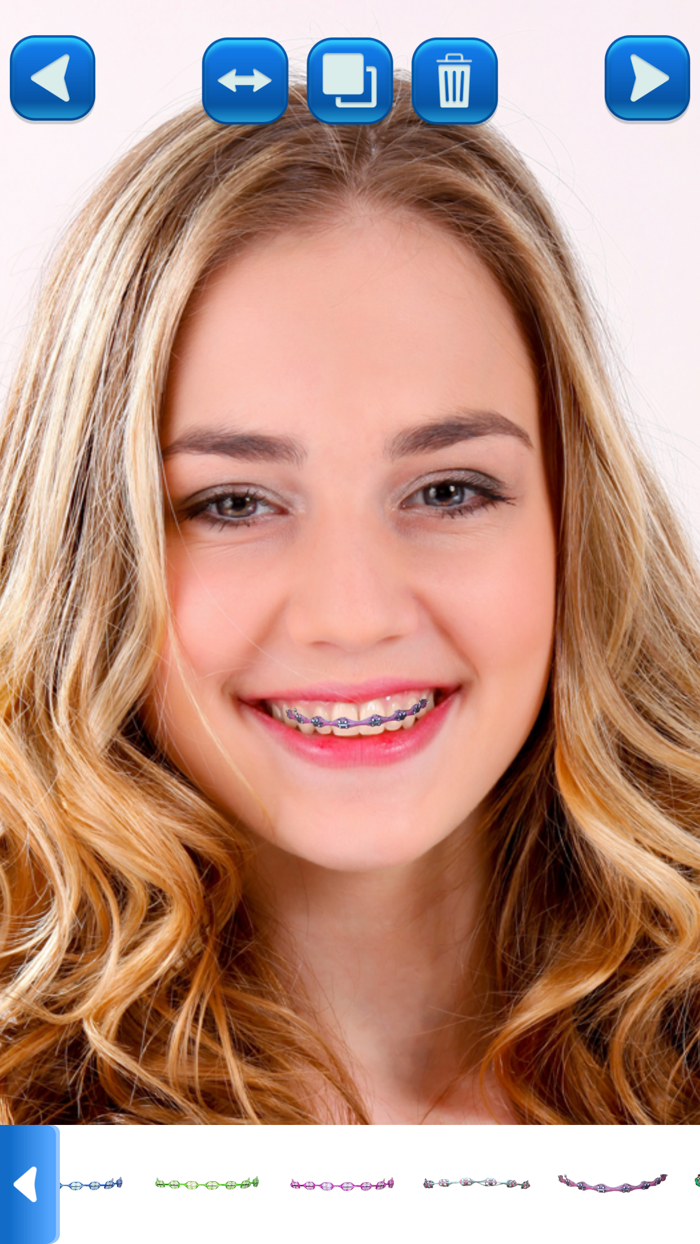 偽 歯科矯正器具 写真編集者