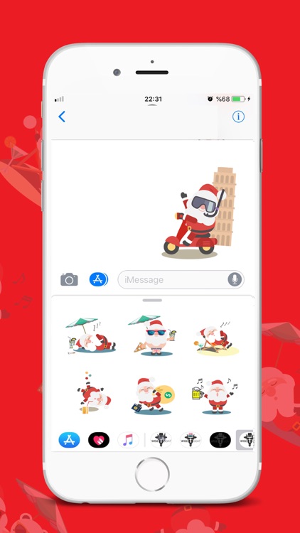 Wise Christmas Sticker screenshot-3