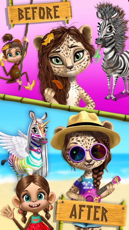 Jungle Animal Hair Salon 2 screenshot-5